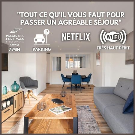 Private Apartment - Family - Palais Des Festival - Parking - Cannes Exteriör bild
